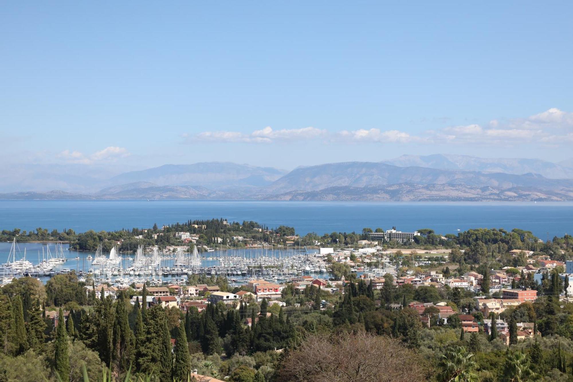 Вілла Casa T With Amazing Views In Corfu Контокалі Екстер'єр фото