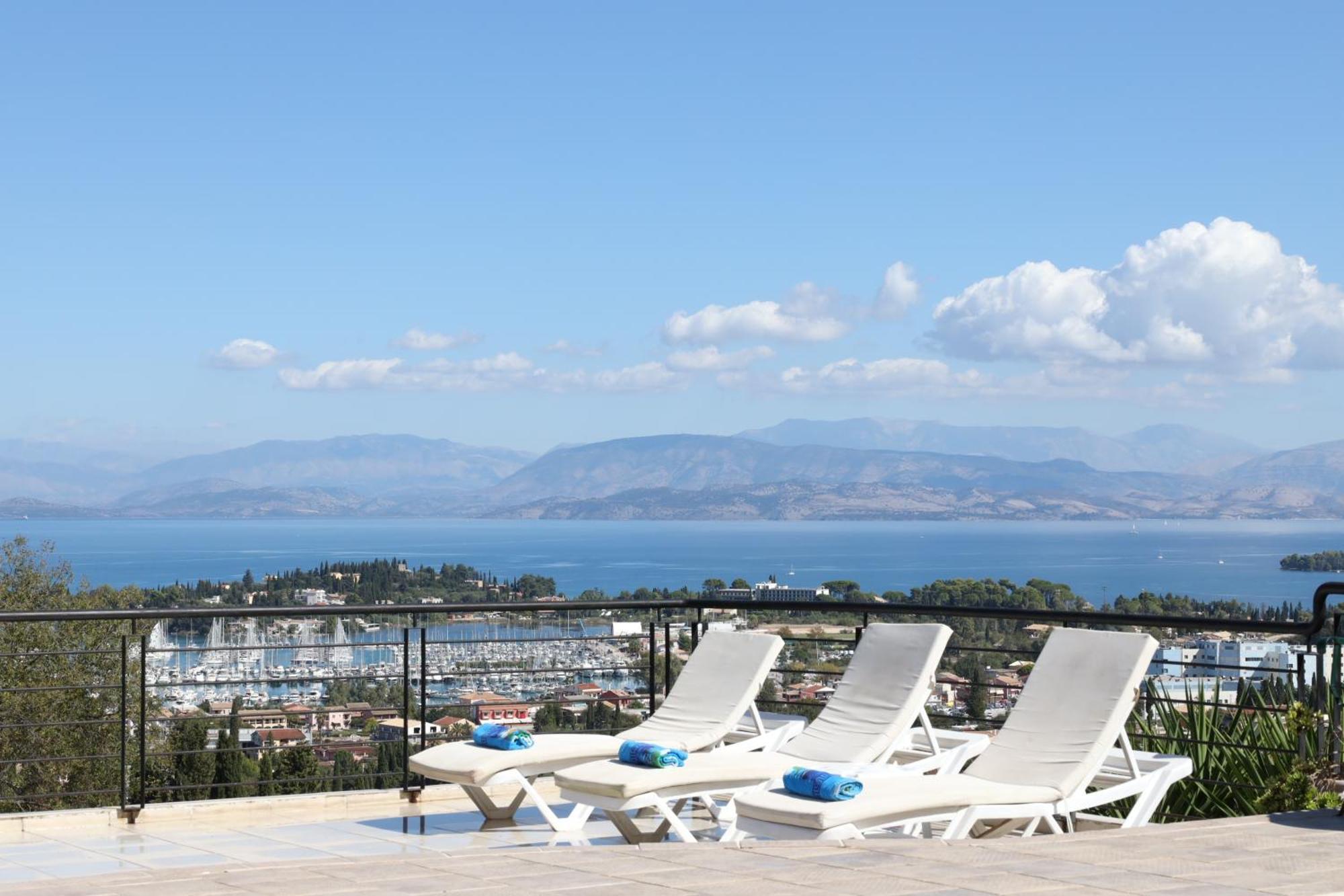Вілла Casa T With Amazing Views In Corfu Контокалі Екстер'єр фото