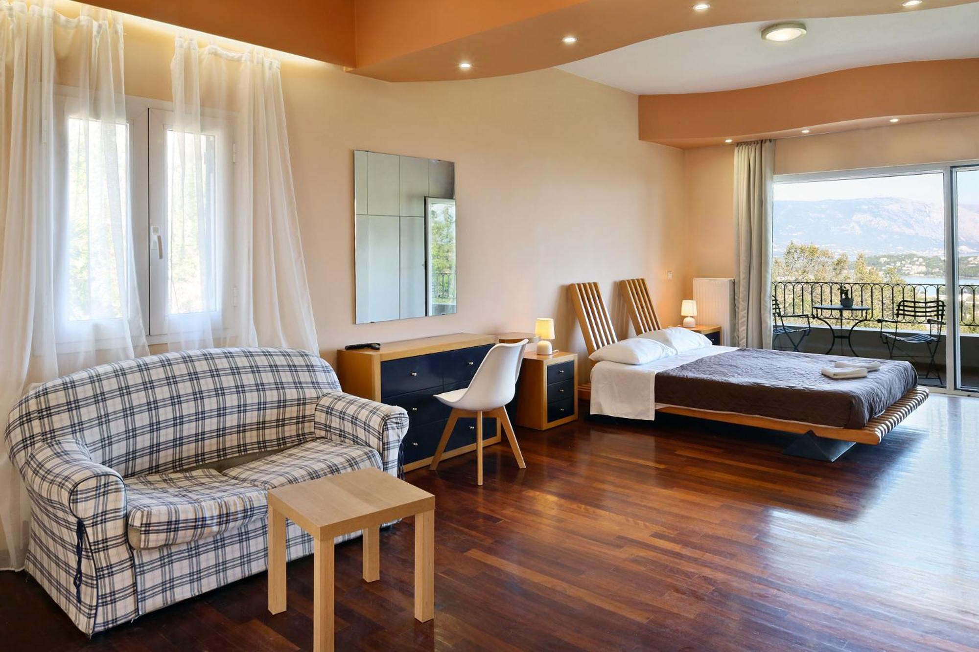 Вілла Casa T With Amazing Views In Corfu Контокалі Екстер'єр фото