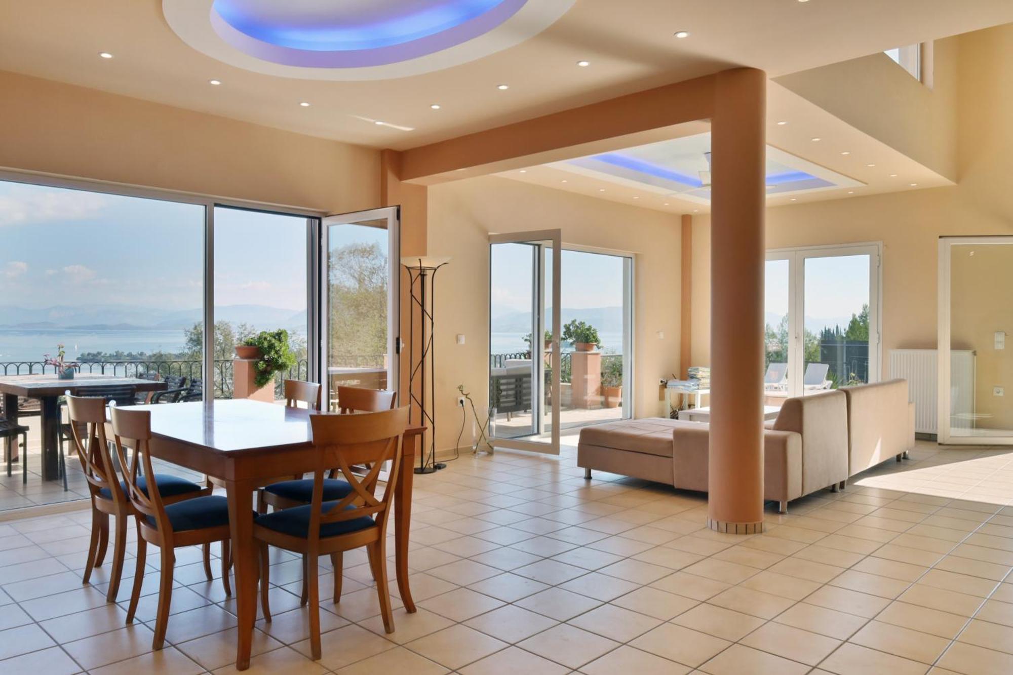 Вілла Casa T With Amazing Views In Corfu Контокалі Екстер'єр фото