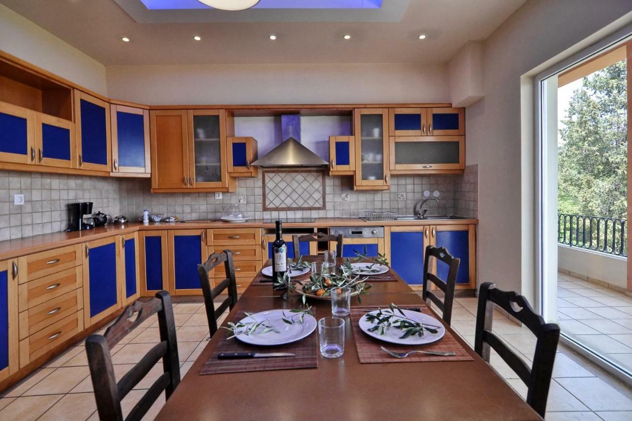 Вілла Casa T With Amazing Views In Corfu Контокалі Екстер'єр фото